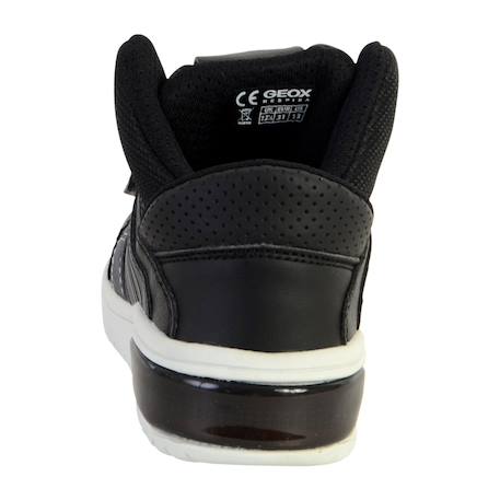 Baskets montantes  à scratch  velours Noir+Noir noir 9 - vertbaudet enfant 