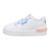 Baskets basses à lacets Blanc smoothie noir 2 - vertbaudet enfant 