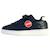 Baskets basses  à scratch Blanc+Blanc - Rouge+Marine 12 - vertbaudet enfant 