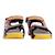 Sandales en cuir à scratch Marine royal+Noir rouge 11 - vertbaudet enfant 