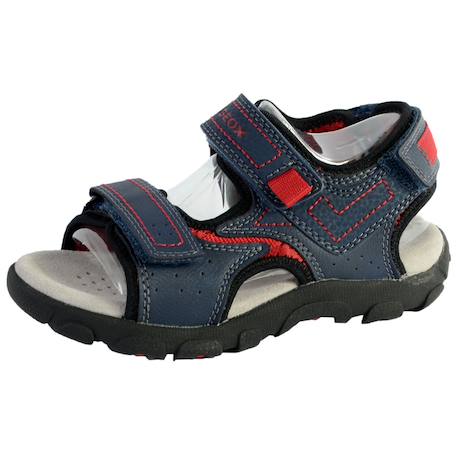 Sandales  velours  à scratch Brown avio+Navy grey+Navy red 10 - vertbaudet enfant 