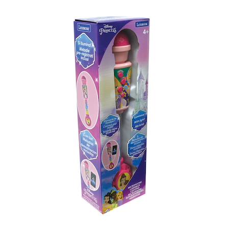 Microphone princesse disney avec tube lumineux et enceinte MULTICOLORE 3 - vertbaudet enfant 