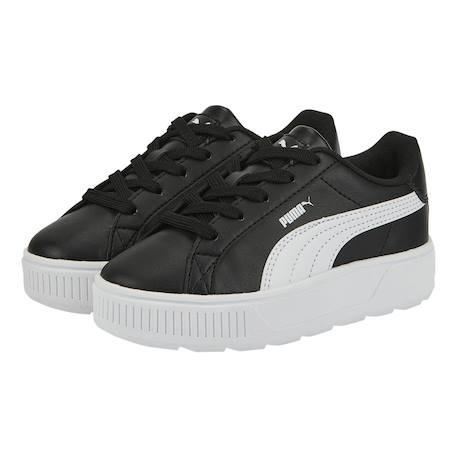 Baskets basses  à lacets Blanc+Puma noir   blanc 9 - vertbaudet enfant 