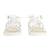 Sandales en cuir à brides Blanc 5 - vertbaudet enfant 