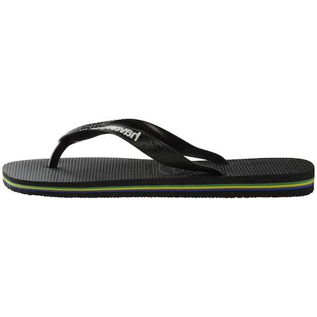 Tongs  à brides Black black+Blanc+Green olive vibrant+Vert 1 - vertbaudet enfant 