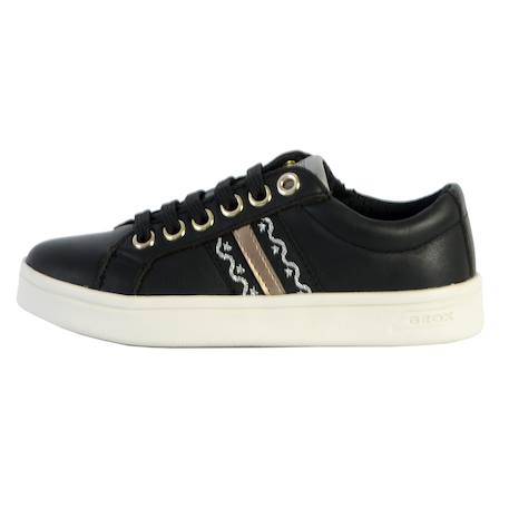 Baskets basses à lacets Blanc+Noir 6 - vertbaudet enfant 
