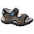 Sandales  velours  à scratch Brown avio+Navy grey+Navy red 1 - vertbaudet enfant 