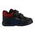 Baskets montantes  à scratch Marine   rouge 1 - vertbaudet enfant 