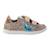 Baskets basses  à scratch  vernis Nude 1 - vertbaudet enfant 