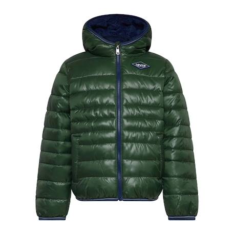 Doudoune Enfant - chaude à doublure sherpa pour un confort optimal Vert 1 - vertbaudet enfant 