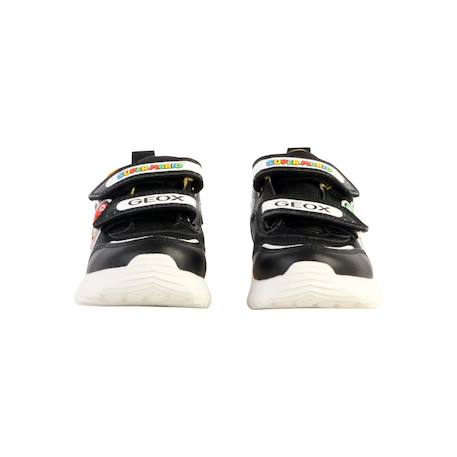 Baskets basses  à scratch Mario Navy royal+Noir orange 10 - vertbaudet enfant 