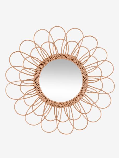 Miroir en rotin Hélios marron 5 - vertbaudet enfant 