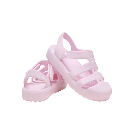Sandales à scratch Rose claire 6 - vertbaudet enfant 