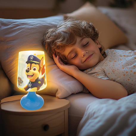 Mini lampe de chevet veilleuse sans fil pat’ patrouille Bleu 5 - vertbaudet enfant 