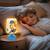 Mini lampe de chevet veilleuse sans fil pat’ patrouille Bleu 5 - vertbaudet enfant 