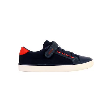Baskets basses  à scratch Navy red 1 - vertbaudet enfant 