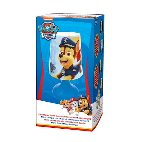 Mini lampe de chevet veilleuse sans fil pat’ patrouille Bleu 3 - vertbaudet enfant 
