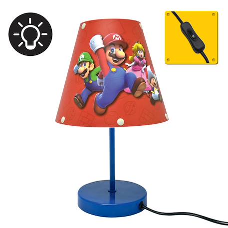 Lampe de chevet super mario Bleu 2 - vertbaudet enfant 