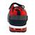 Baskets basses à scratch velours Navy red 3 - vertbaudet enfant 