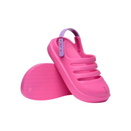 Sabots  à brides Rose violet 5 - vertbaudet enfant 