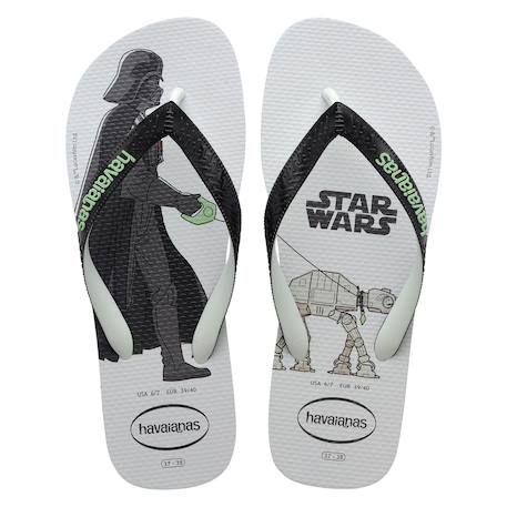 Tongs Star wars Clay bleu marine+Noir blanc+Noir jaune+Orange 6 - vertbaudet enfant 