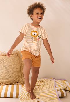 -Ensemble bébé t-shirt et short en éponge mio