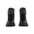 Bottines  à scratch Noir 5 - vertbaudet enfant 