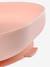 Assiette silicone avec ventouse bleu+rose+vert 8 - vertbaudet enfant 
