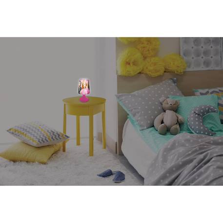 Mini lampe de chevet veilleuse sans fil barbie Rose 5 - vertbaudet enfant 