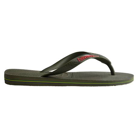 Tongs  à brides Black black+Blanc+Green olive vibrant+Vert 16 - vertbaudet enfant 