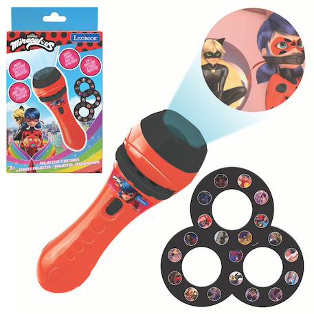 Projecteur à histoires et lampe torche miraculous Rouge 4 - vertbaudet enfant 