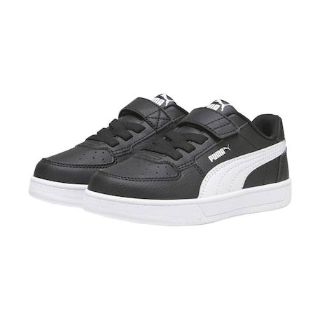 Baskets basses  à scratch Blanc+Blanc rouge fire bleu+Puma noir puma blanc 15 - vertbaudet enfant 