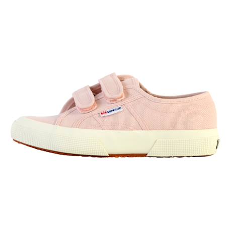 Baskets basses à scratch Rose+Rose Foncé+Rose ish 11 - vertbaudet enfant 