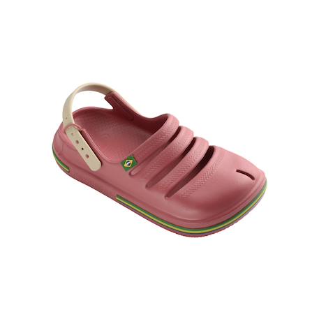 Sabots  à brides Bleu marine+Rose+Vert olive 9 - vertbaudet enfant 