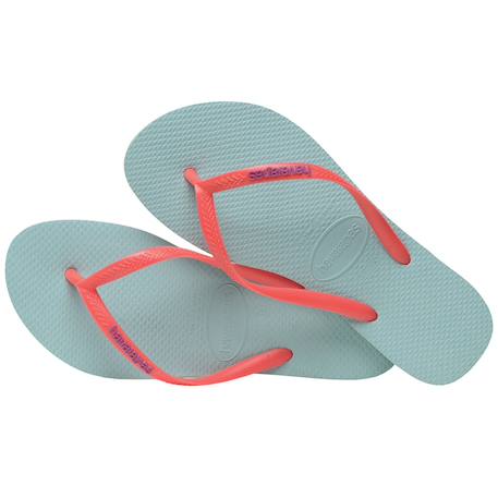Tongs à brides Ballet rose+Ice blue coral new 10 - vertbaudet enfant 