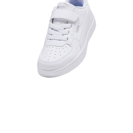 Baskets basses  à scratch Blanc+Blanc rouge fire bleu+Puma noir puma blanc 5 - vertbaudet enfant 