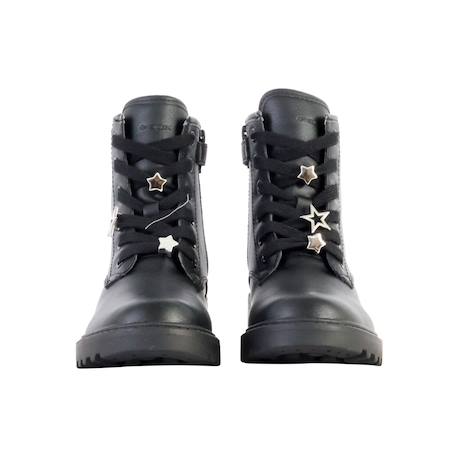 Bottes  à lacets Noir argent sombre 5 - vertbaudet enfant 