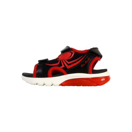 Sandales  à scratch Marine rouge bleu+Noir rouge 8 - vertbaudet enfant 