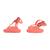 Sandales  à brides Noir noir+Rouge rouge 10 - vertbaudet enfant 