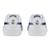 Baskets basses à lacets Blanc argent 4 - vertbaudet enfant 