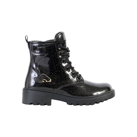 Bottes  à lacets Noir 1 - vertbaudet enfant 