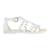 Sandales en cuir à brides Blanc 1 - vertbaudet enfant 