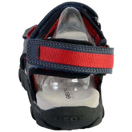 Sandales  velours  à scratch Brown avio+Navy grey+Navy red 11 - vertbaudet enfant 