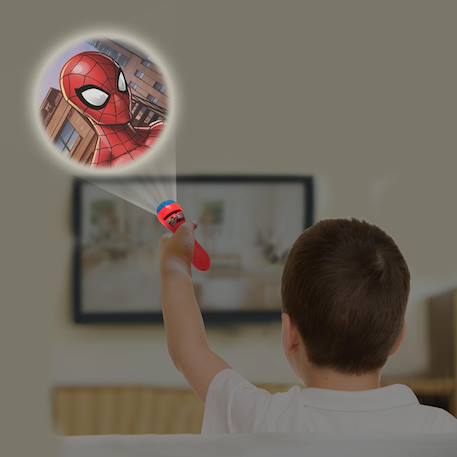 Projecteur à histoires et lampe torche spiderman Rouge 6 - vertbaudet enfant 