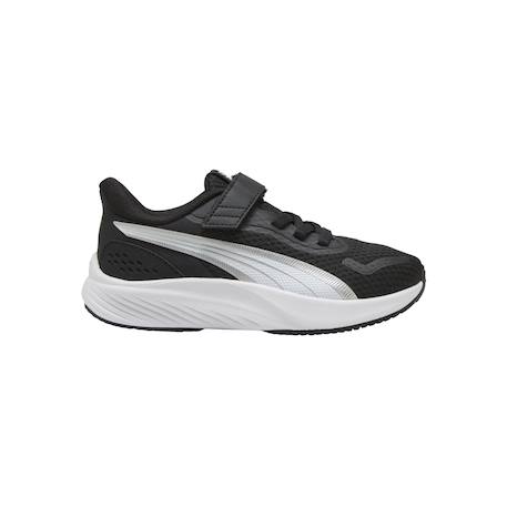 Baskets mixte pounce lite ac+ ps Noir+Noir blanc argent 7 - vertbaudet enfant 