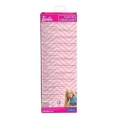Micro karaoké sans fil barbie avec enceinte bluetooth MULTICOLORE 4 - vertbaudet enfant 