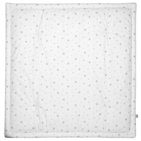 Tapis de parc tapis d'éveil réversible stella Stella, imprimé étoiles blanc, gris 1 - vertbaudet enfant 