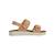 Sandales en cuir à brides Biscuit+Rose 7 - vertbaudet enfant 