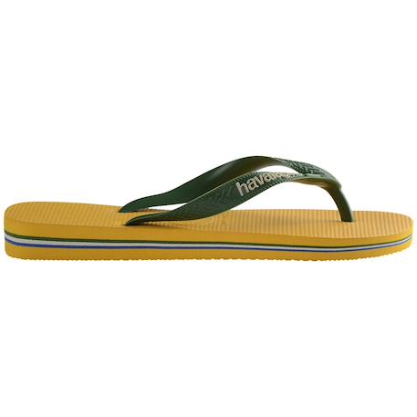 Tongs  à brides Banana yellow+Black black+Blanc+Vert 3 - vertbaudet enfant 