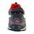 Baskets basses à scratch velours Navy red 4 - vertbaudet enfant 